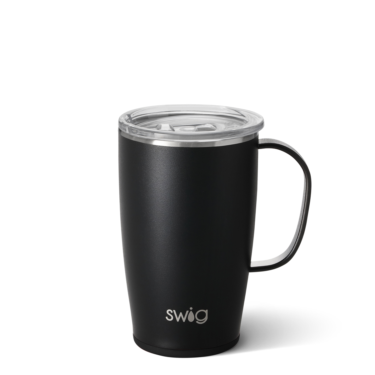 Matte Black Travel Mug