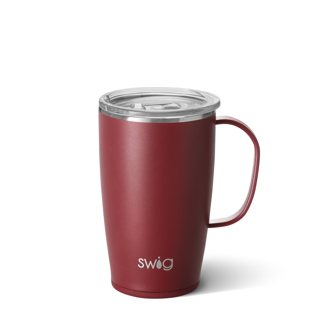 Matte Maroon Travel Mug