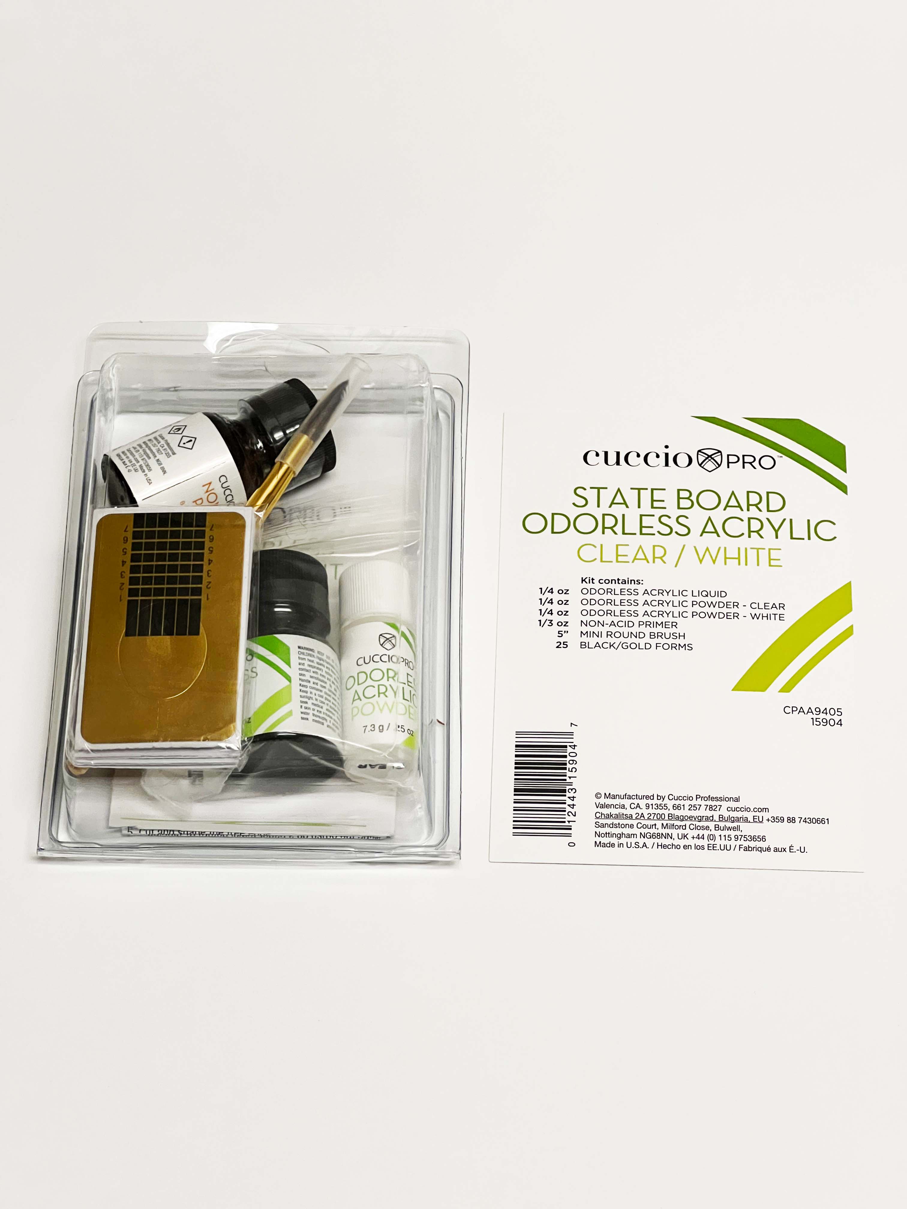 CUCCIO STATE BOARD ODORLESS ACRYLIC KIT