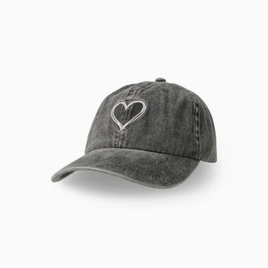 Heart Scribble Ball Cap