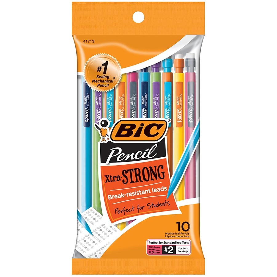 BIC XtraStrong Mechanical Pencil 0.9mm 10Pk