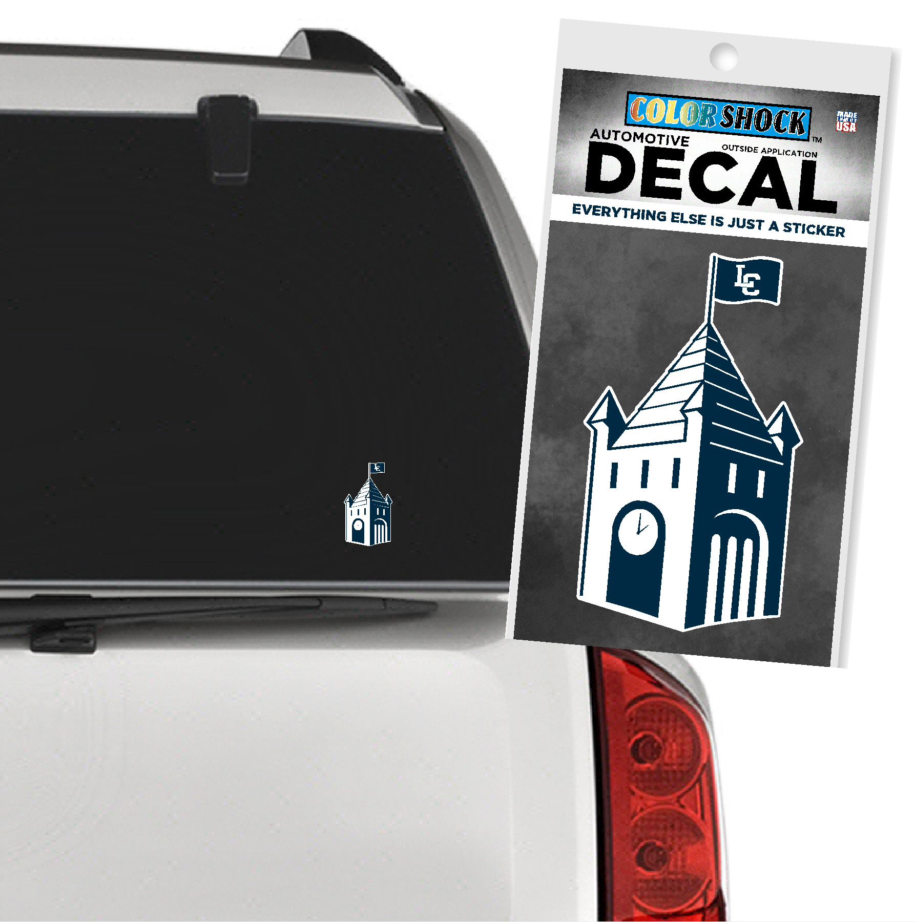 LC State Window Decal - Outside Application