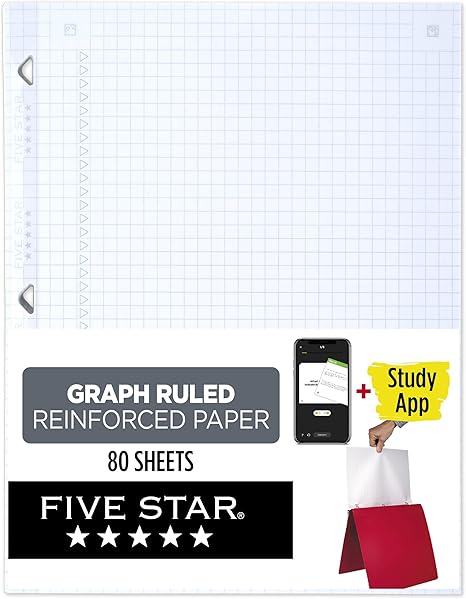 Graphing Filler Paper - 8" x 11.5"
