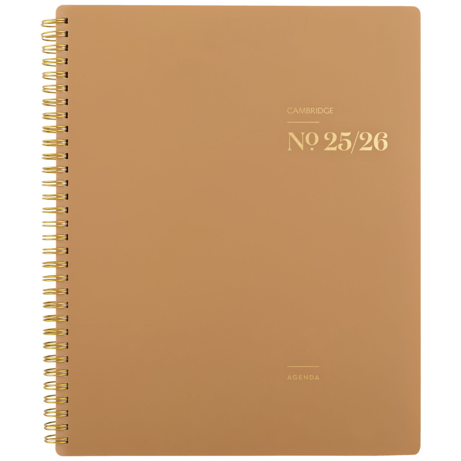 Cambridge Academic 2025-2026 Planner Workstyle Focus Sunbaked Clay 8 1/2" x 11"