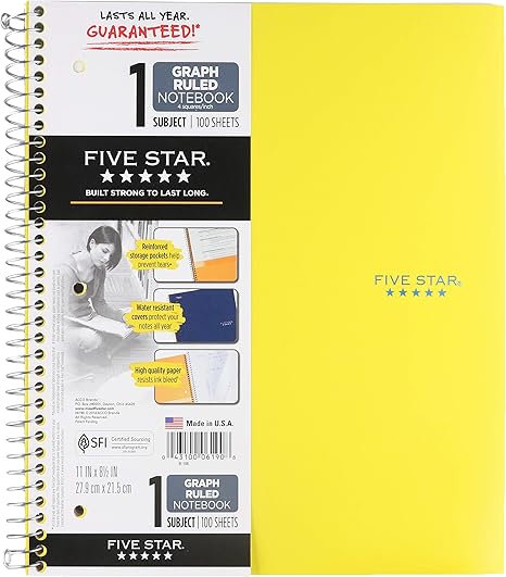 Spiral Quad 5-Star Graph 1-Sub 11x8