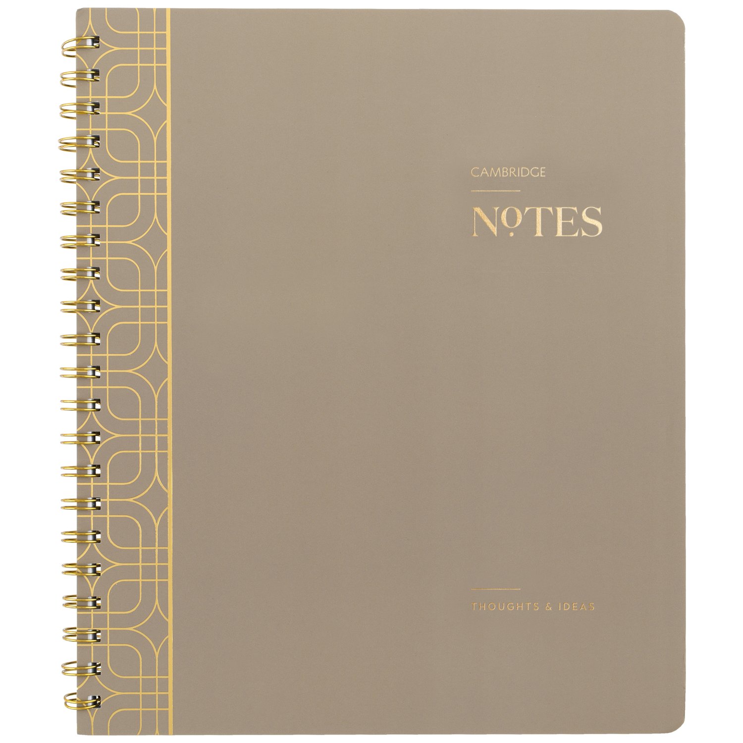 Cambridge WorkStyle Notebook 80 Sheets Timeless Taupe 8.5" x 11"