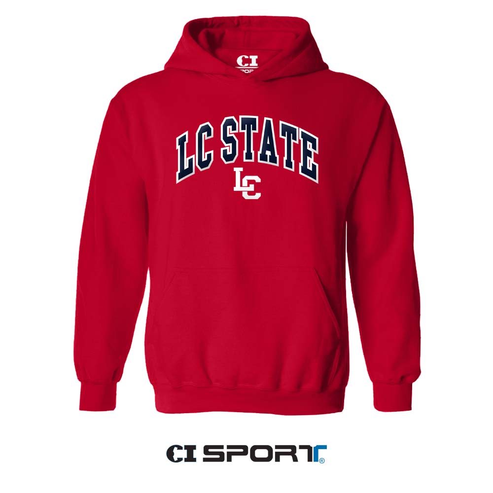 LC State Embrodiered Hooded Sweatshirt