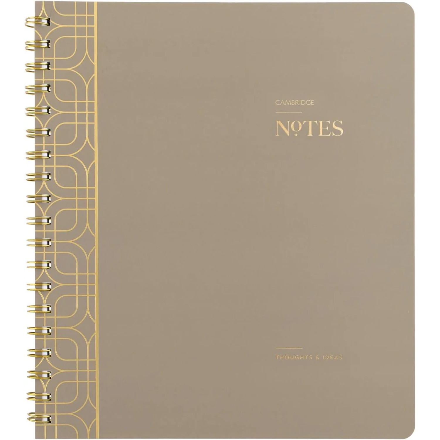 Cambridge WorkStyle Notebook 80 Sheets Timeless Taupe 8" x 10"