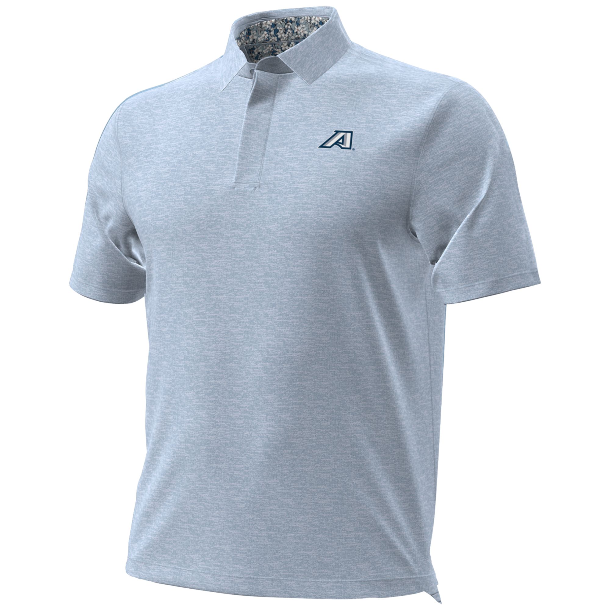 AU Logo Under Armour Heather Polo
