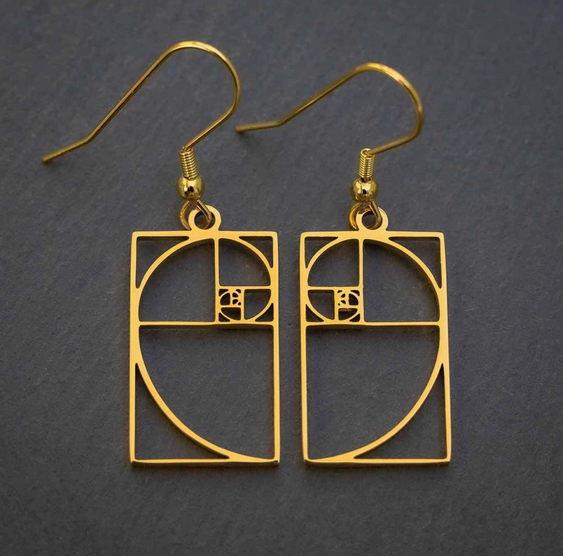 Fibonacci Earrings
