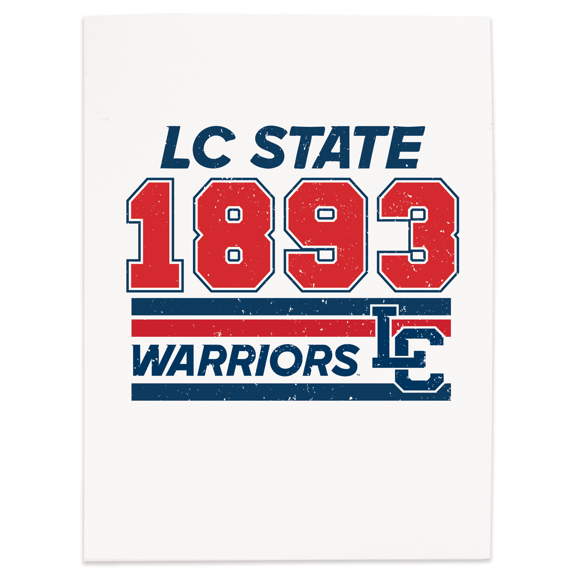 LC State Warriors Gloss Paper Folder
