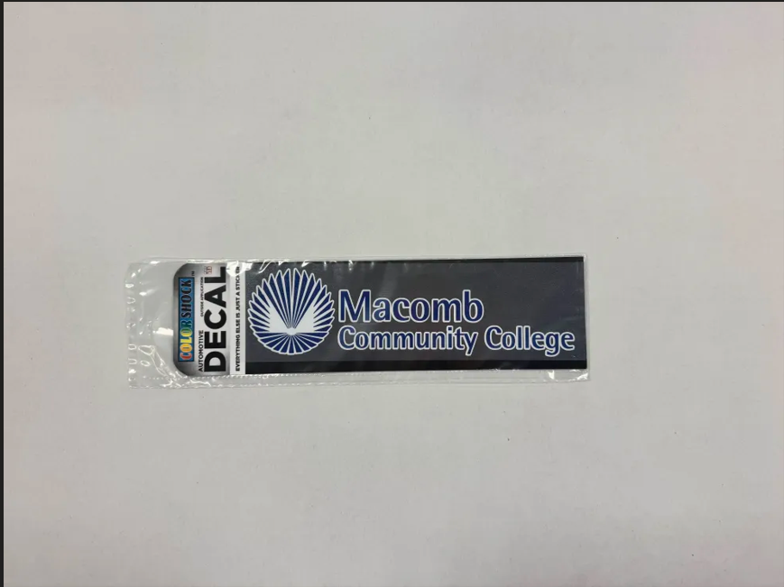 Macomb Community College Decal