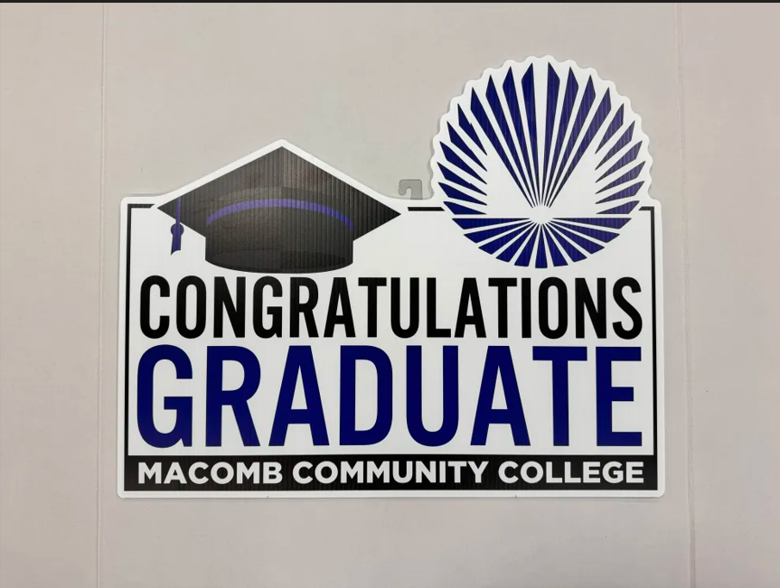 Congrats Grad Yard sign