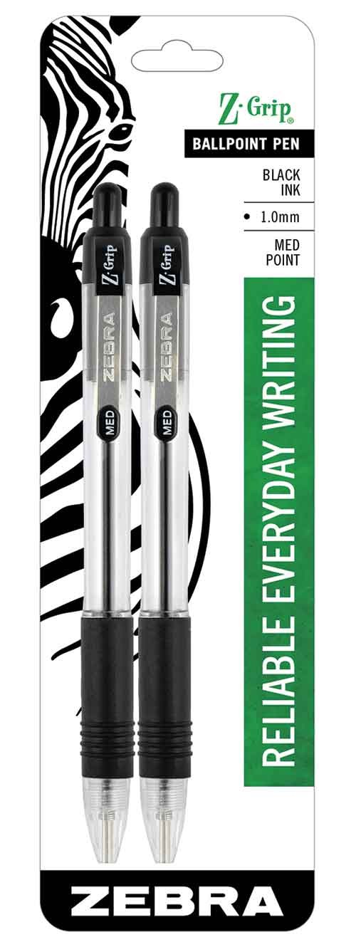 Z-Grip Retractable Ballpoint Pen
