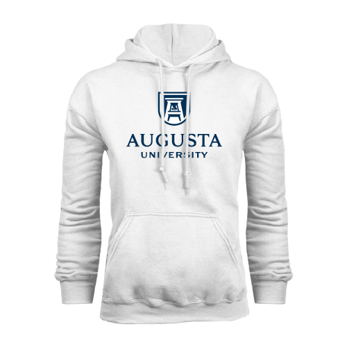 Augusta Jaguars White Fleece Hoodie- University Mark