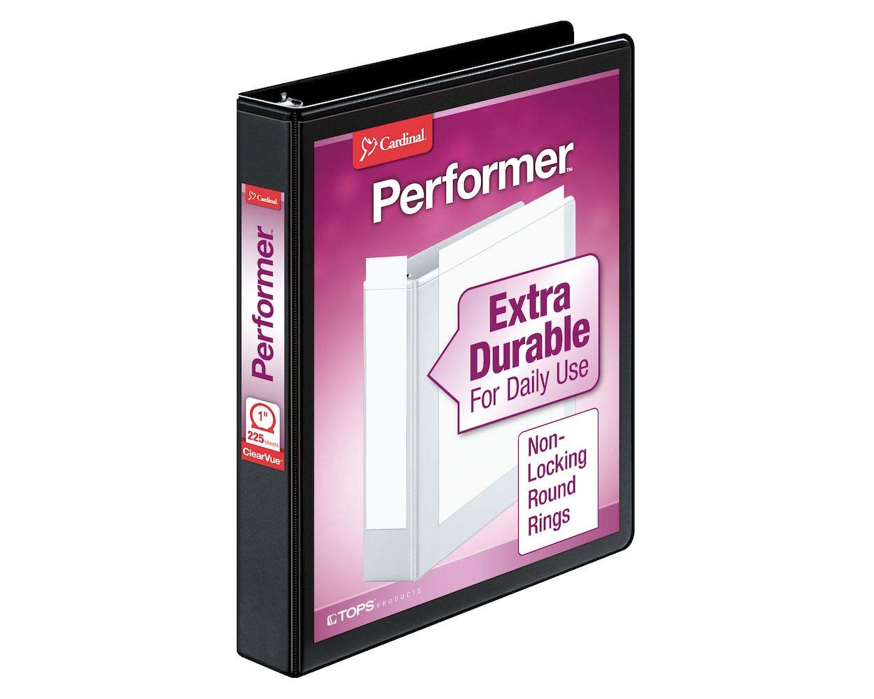 Clearvue 1" 3 Ring Binder