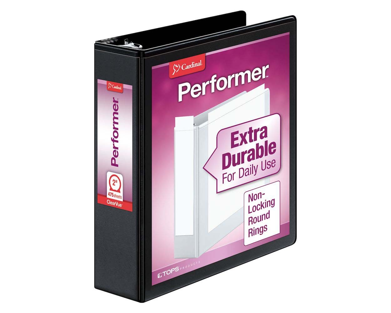 Clearvue 2" 3 Ring Binder