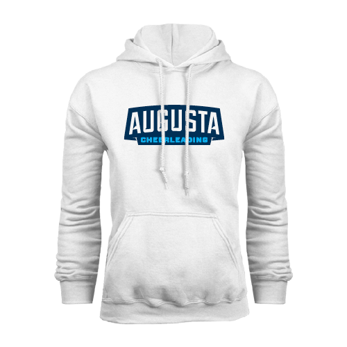 Augusta Jaguars White Fleece Hoodie- Cheerleading
