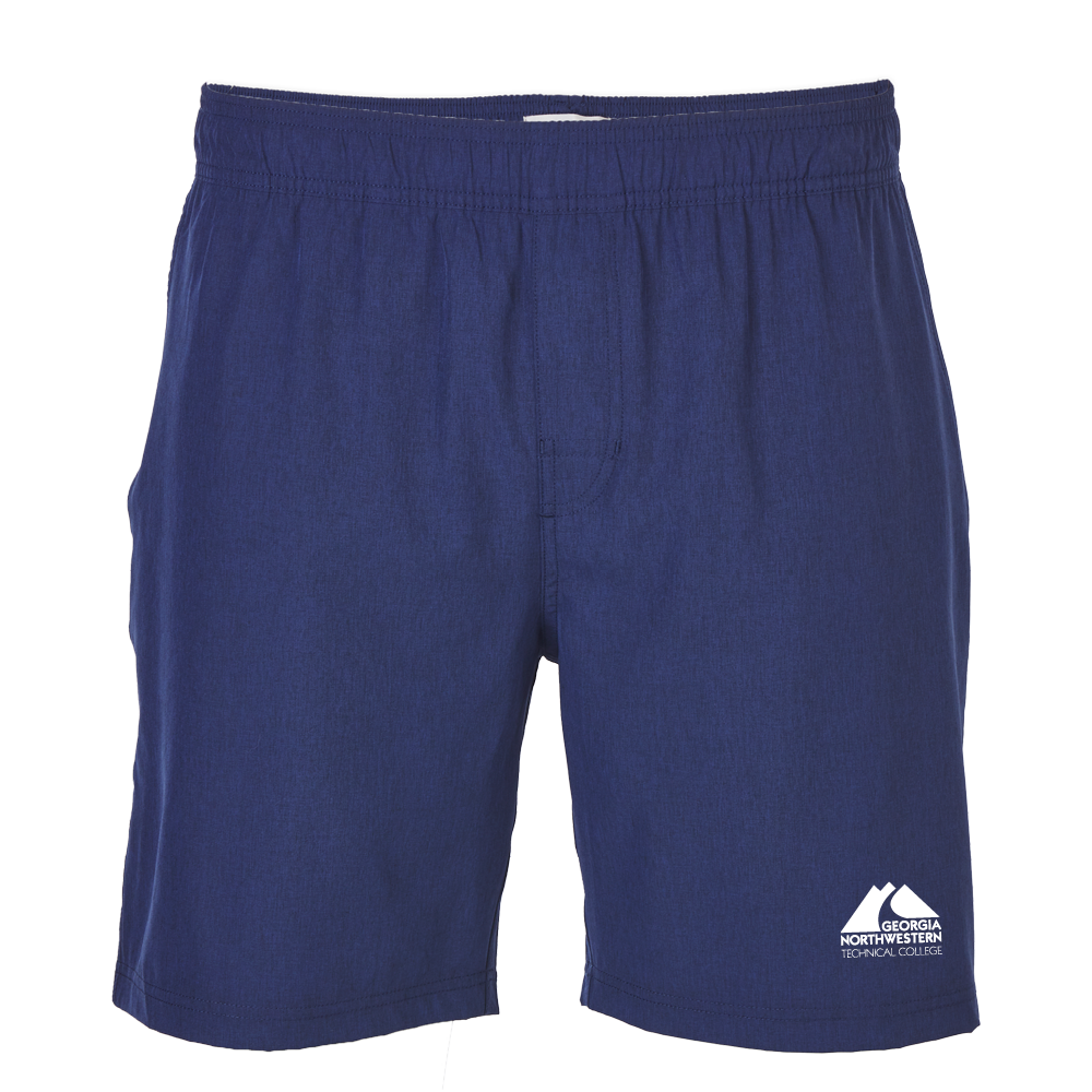 Georgia Northwestern Tech Boxercraft Navy Riptide Hybrid Short GNTC Primary Mark