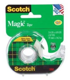 Tape Scotch Magic 3/4" x 650"
