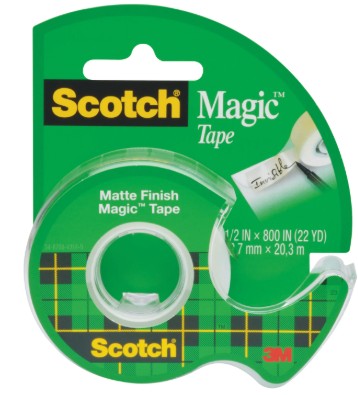 Tape Scotch Magic 1/2" x 800"