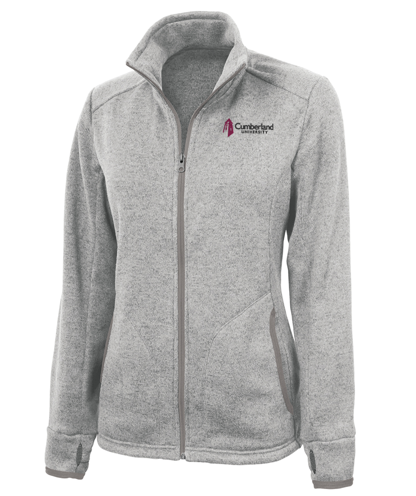 Cumberland University Women's Heathered Fleece Jacket