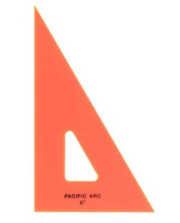 Westcott Professional Triangle - 6", 30-60 Degree