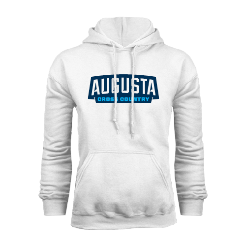 Augusta Jaguars White Fleece Hoodie- Cross Country
