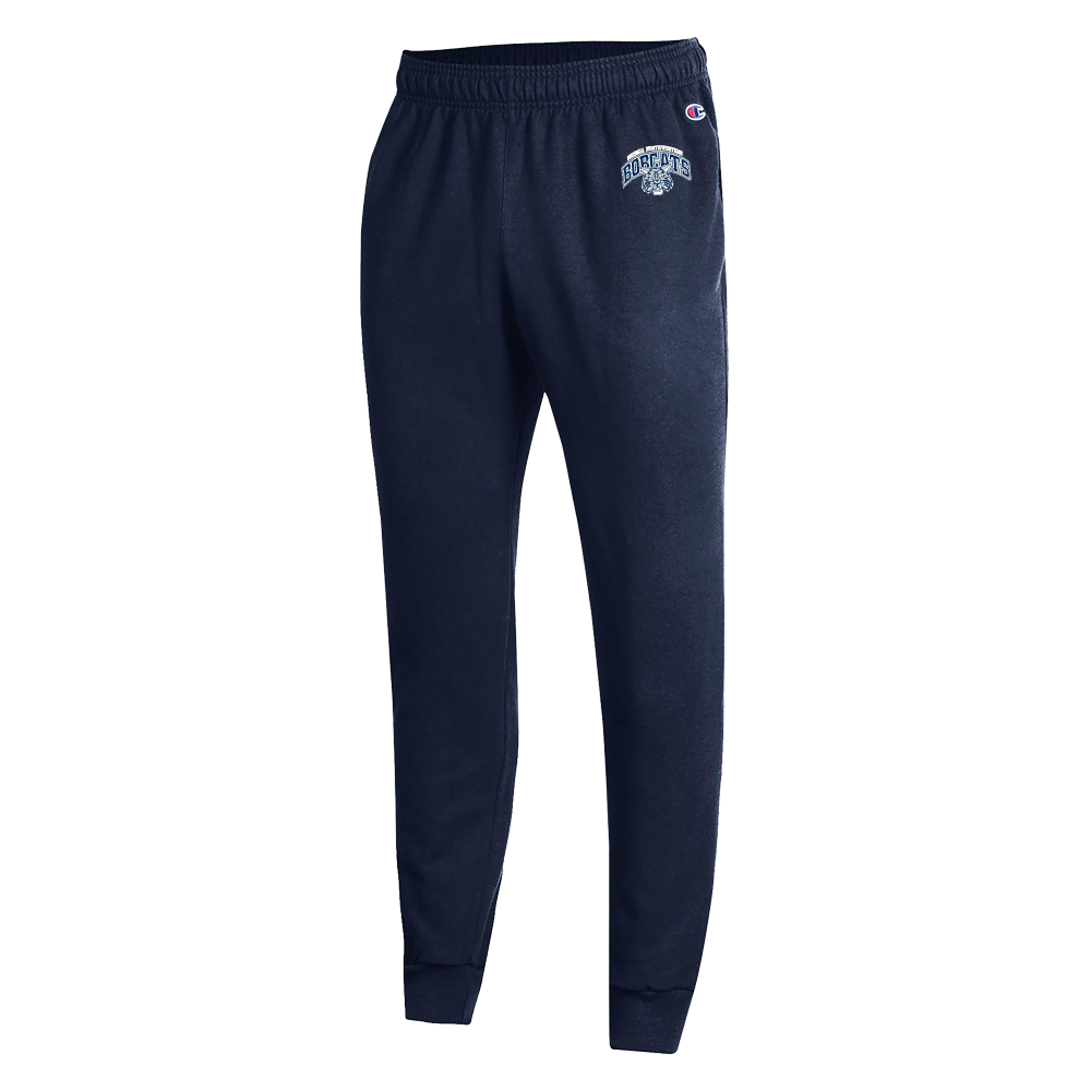 Georgia Northwestern Tech Champion Navy Powerblend Fleece Jogger Georgia Northwestern Bobcats Arched