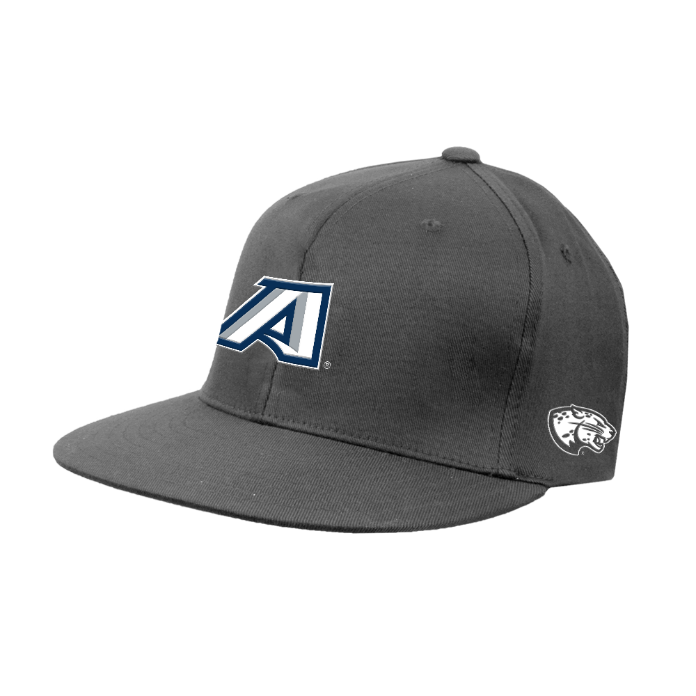 Augusta Jaguars Charcoal Flat Bill Snapback Hat- Victory A