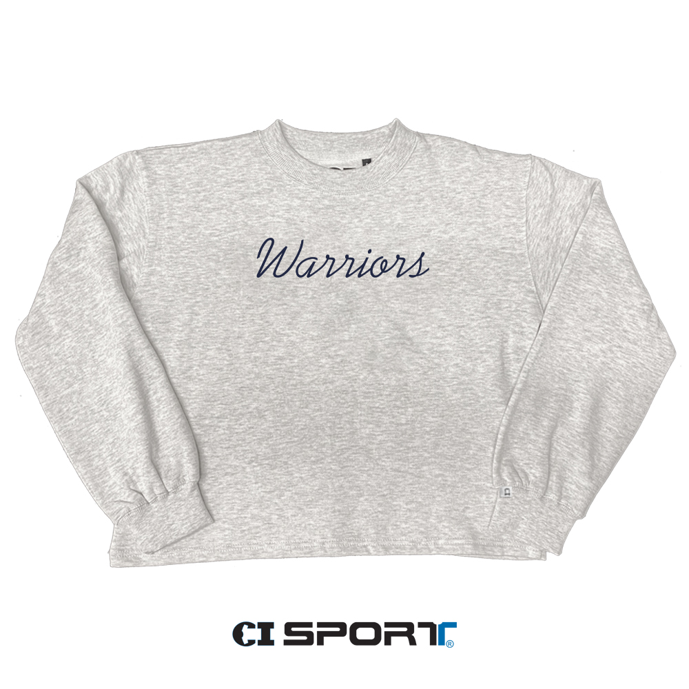 Warriors Ladies Crew Sweatshirt