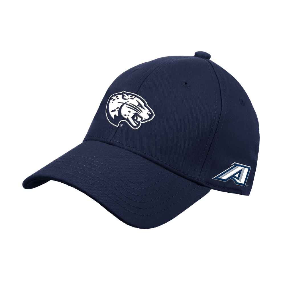 Augusta Jaguars Navy Structured Adjustable Pro Style Hat- Jaguar Head