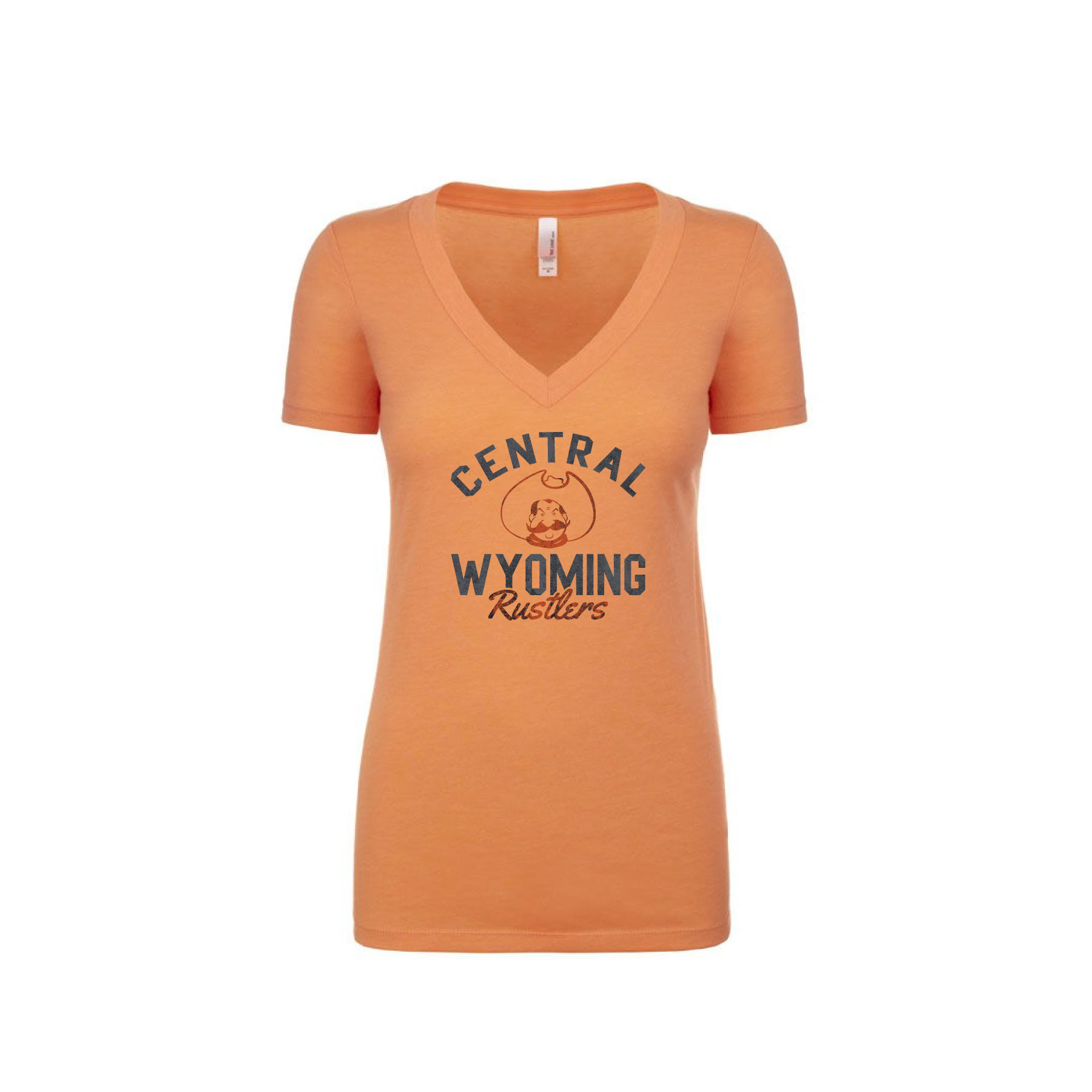 Central Wyoming Ladies Rustlers V-Neck T-Shirt