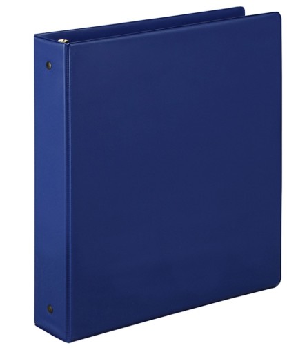 Binder 1.5" Storage Dark Blue