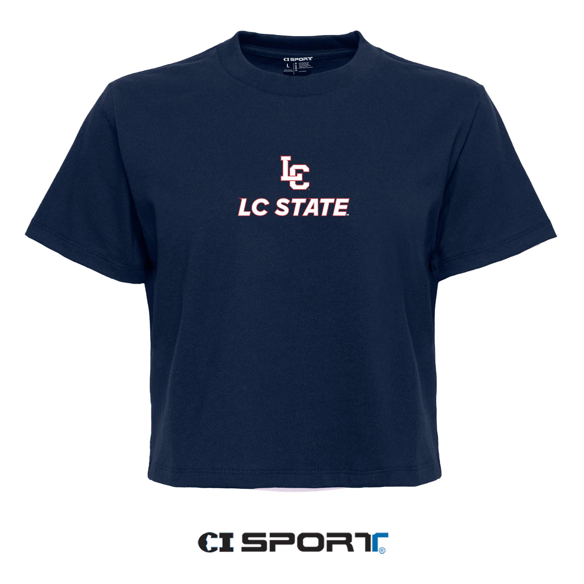 LC State Warriors Ladies High Waist Boxy Tee