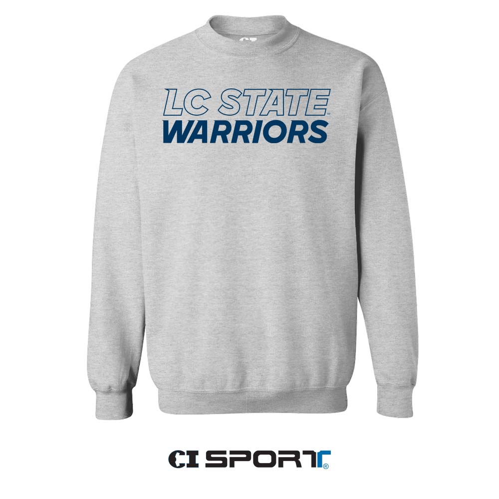 LC State Embroidered Crew Sweatshirt