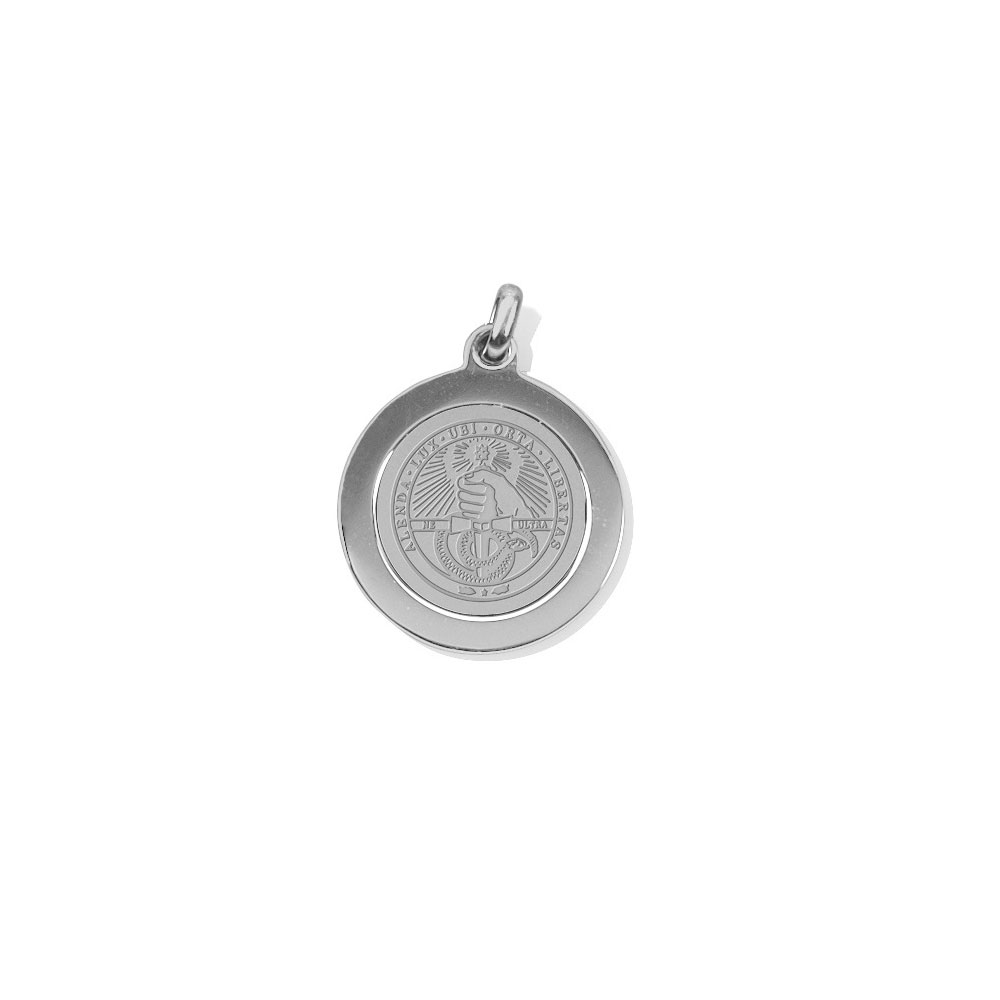 Pendant/Charm Silver - With College Seal