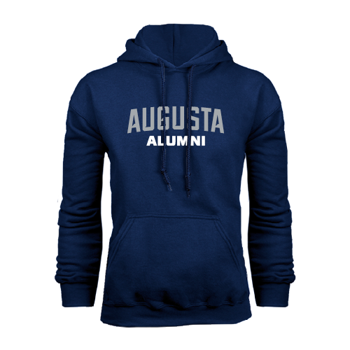 Augusta Jaguars Navy Fleece Hoodie- Alumni