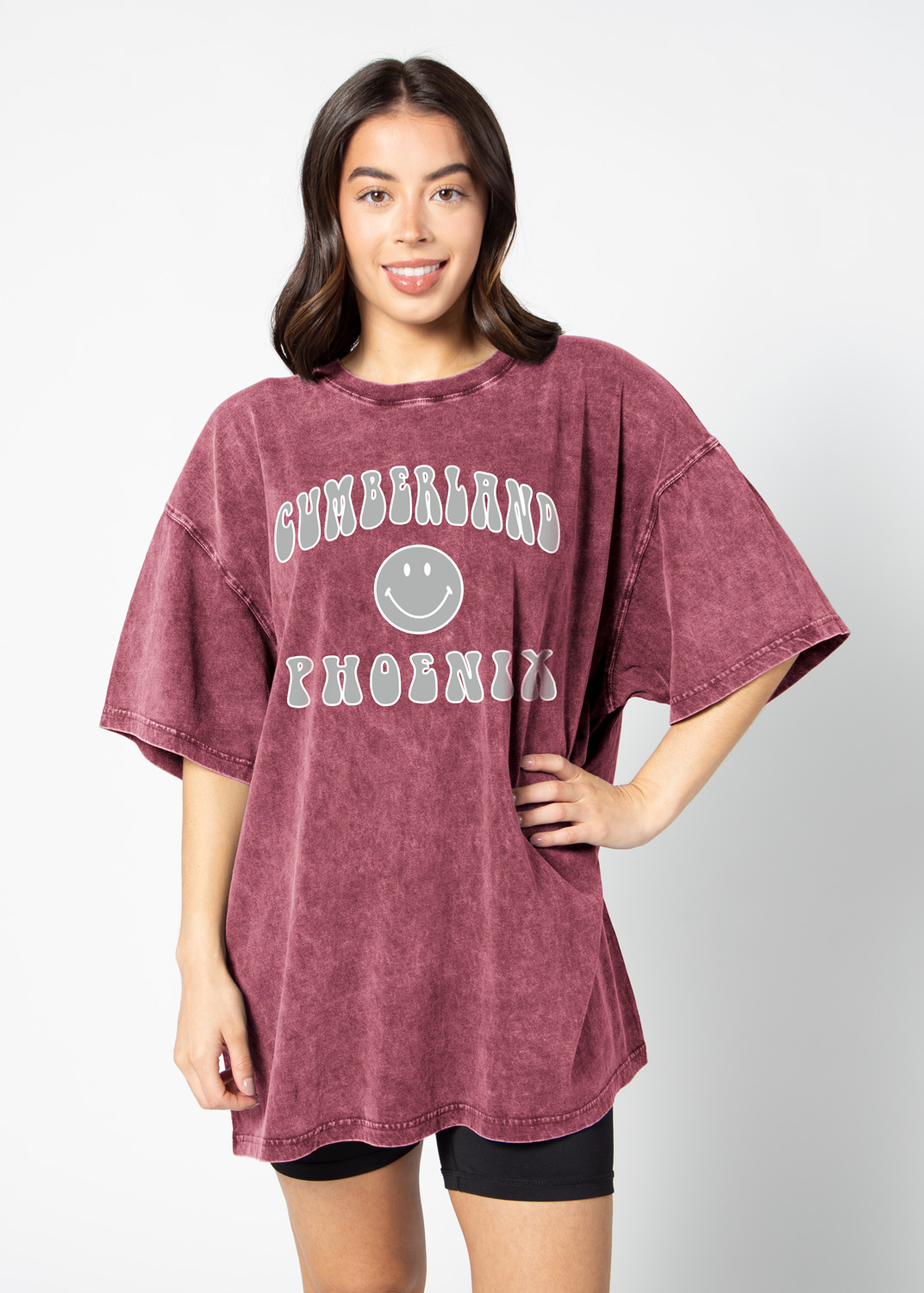 Cumberland Bubble Smiley Oversized Shirt