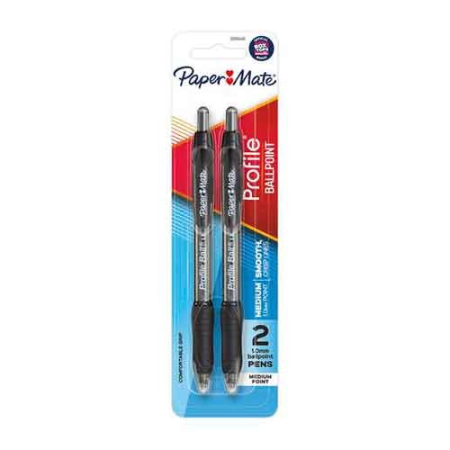 Paper Mate Profile Retractable Ball Point, 2 Count
