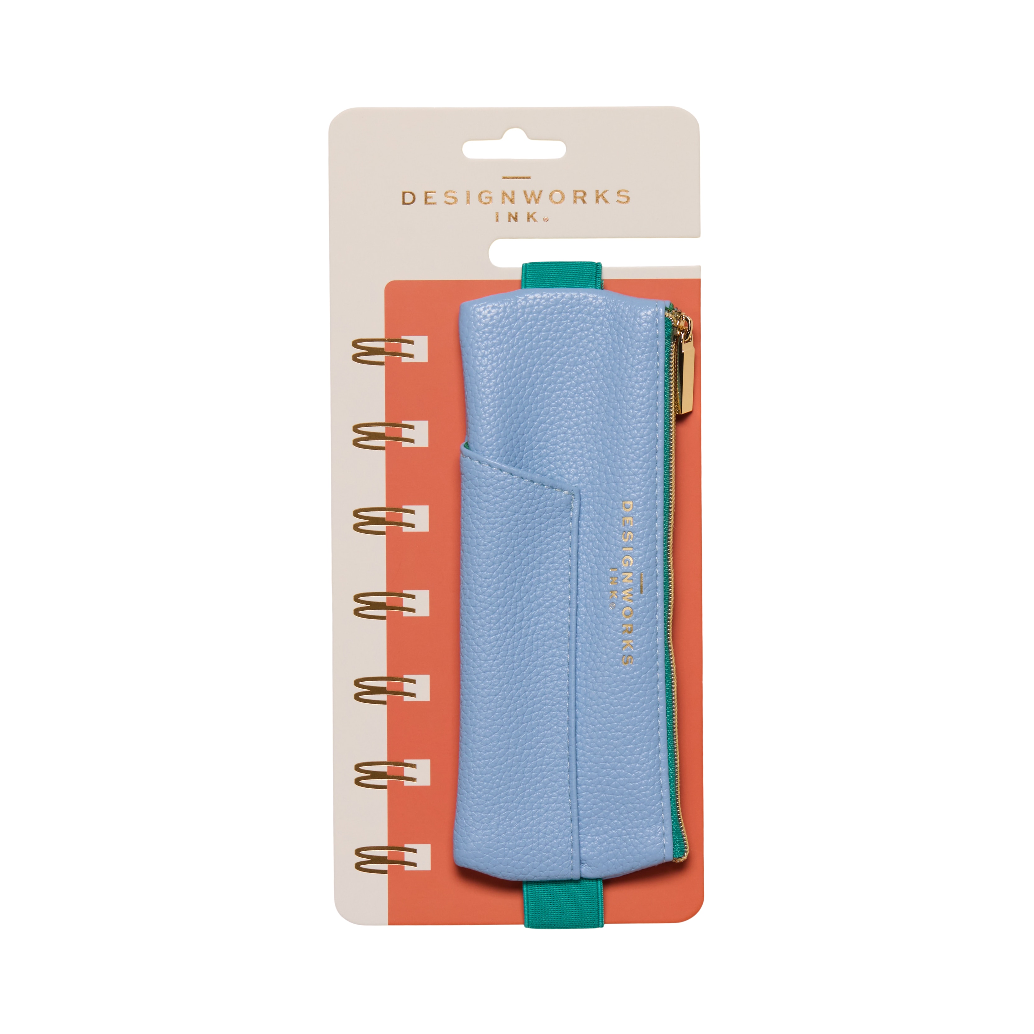 Designworks Ink Elastic Notebook Pouch Blue