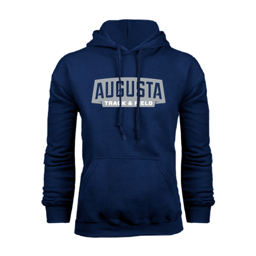 Augusta Jaguars Navy Fleece Hoodie- Track and Field
