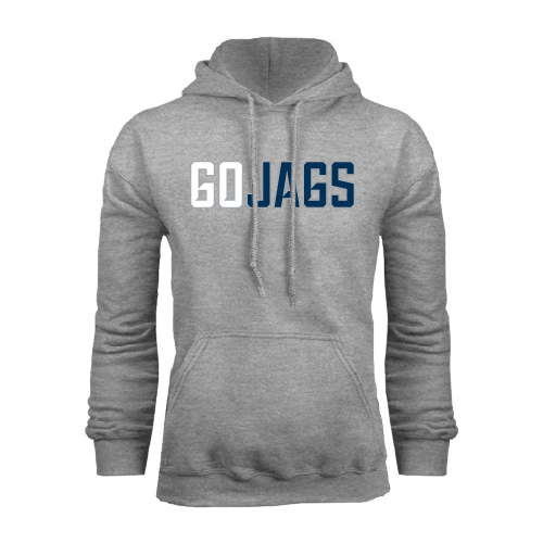 Augusta Jaguars Grey Fleece Hoodie- Go Jags