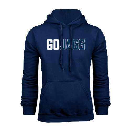 Augusta Jaguars Navy Fleece Hoodie- Go Jags
