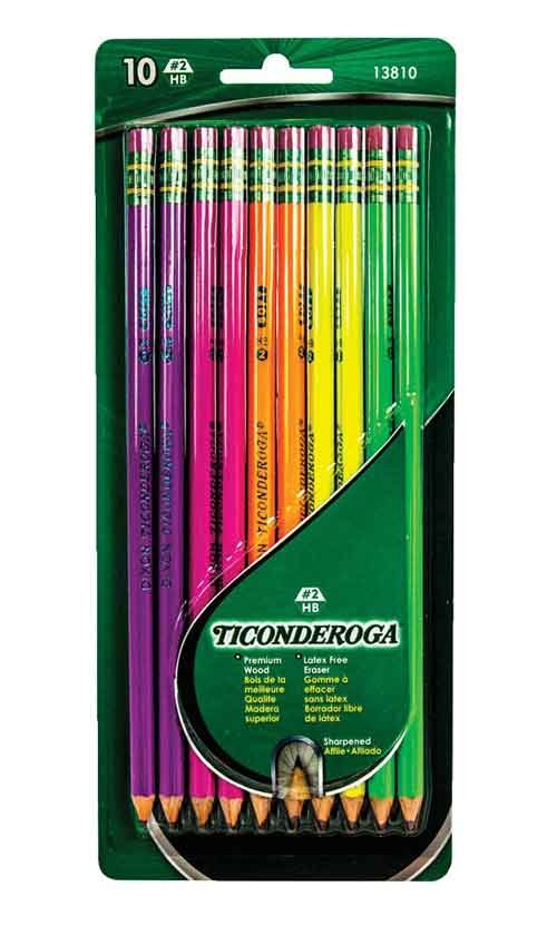 #2 Neon Pencils Sharpened