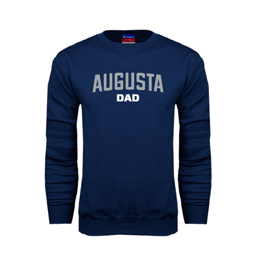 Augusta Jaguars Navy Fleece Crew- Dad