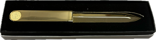 Latin Insignia Letter Opener