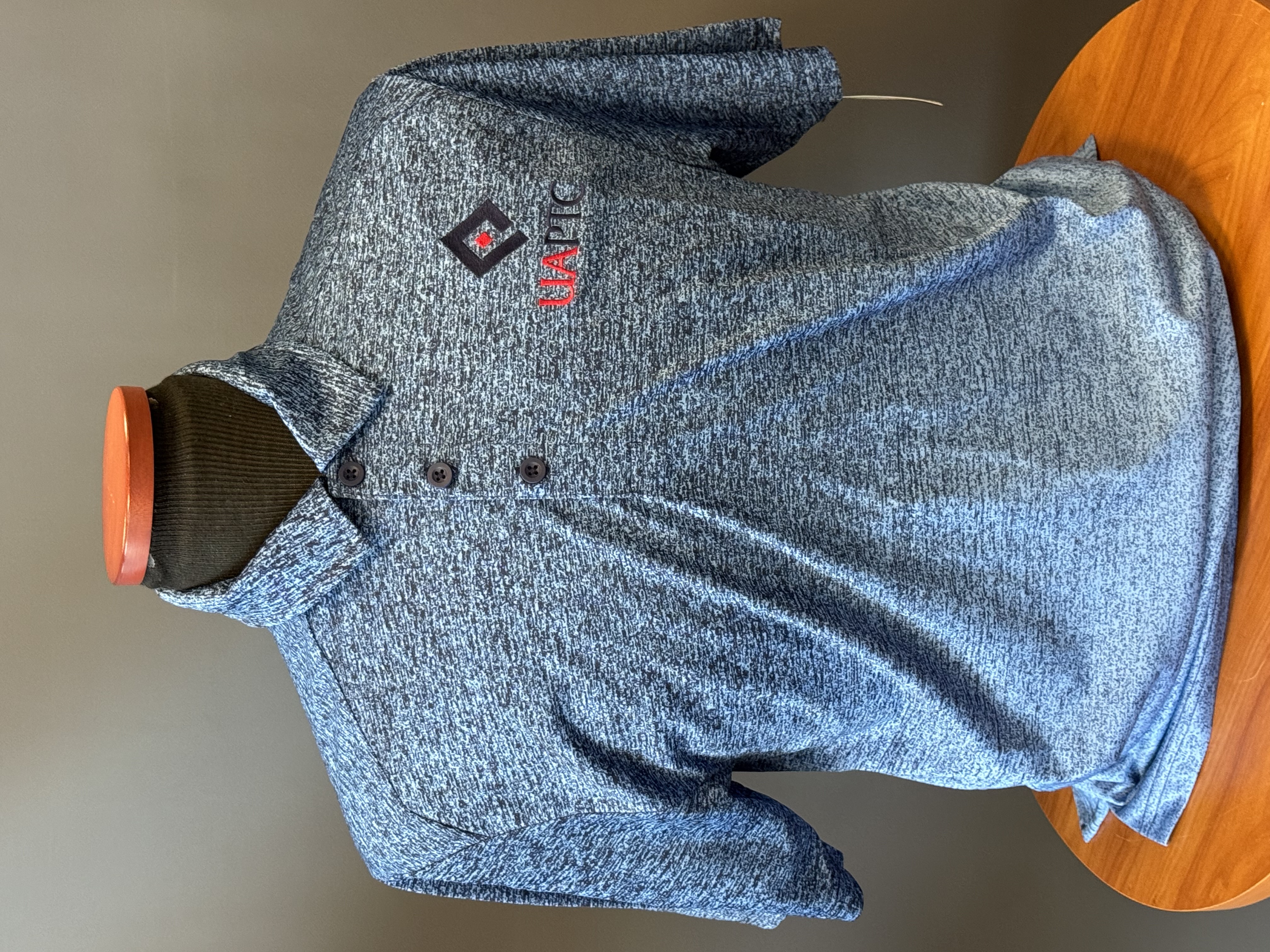 Ombre Heather Polo