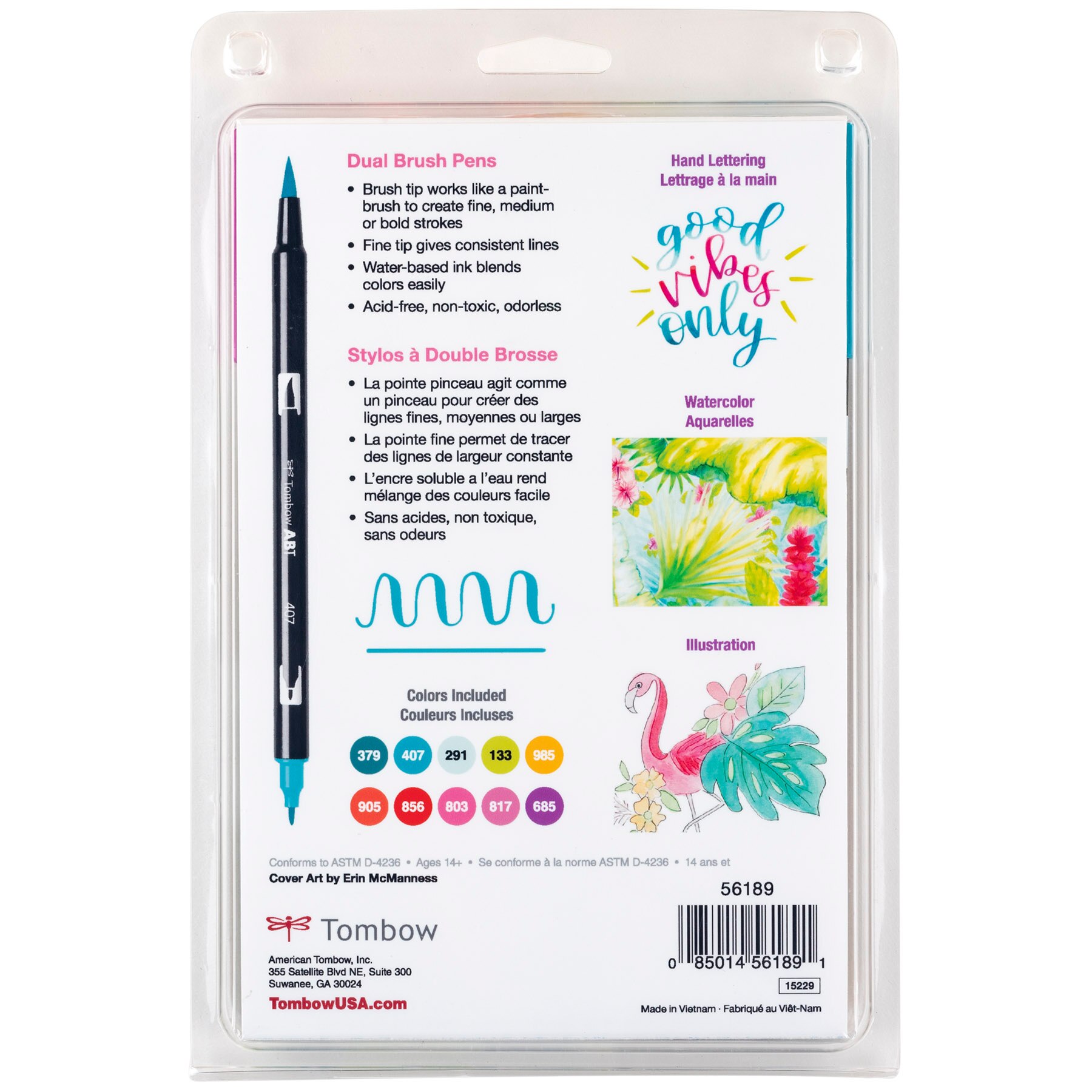 Tombow Dual Brush Set Tropical
