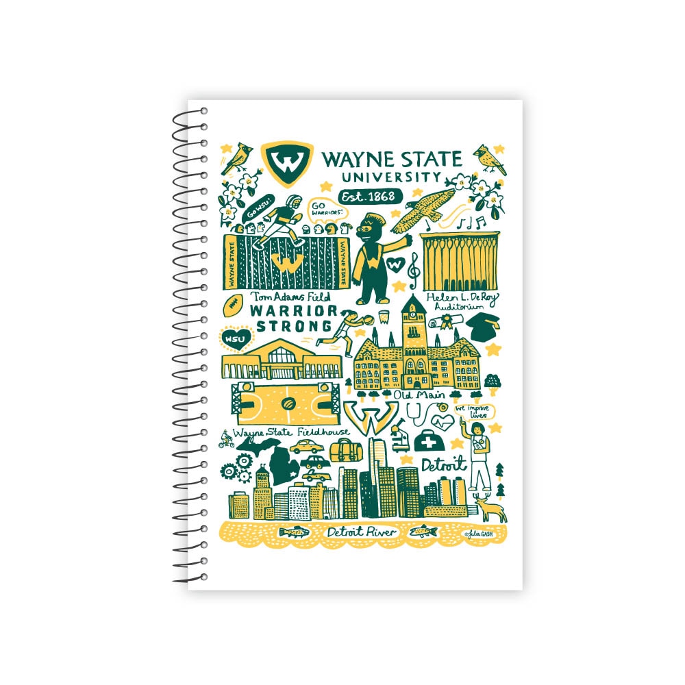 Julia Gash One Subject College Ruled Journal